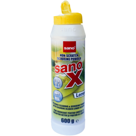 Praf de curatat cu inalbitor Sano X Lemon 600 g